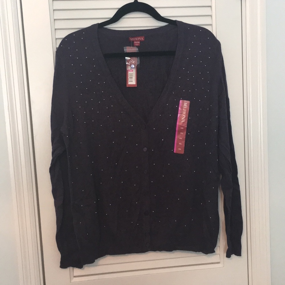 NWT Purple Cardigan